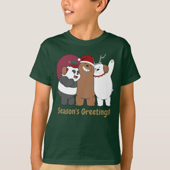 Camiseta Bear Bears - Saludos de la temporada (Anverso)