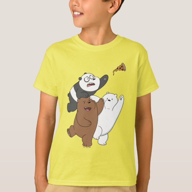 Camiseta Bear Bears - Última Pieza De Pizza (Anverso)