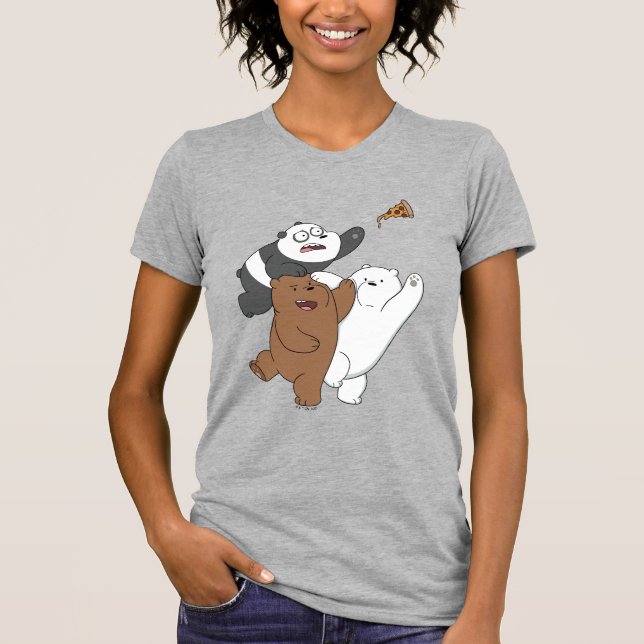 Camiseta Bear Bears - Última Pieza De Pizza (Anverso)