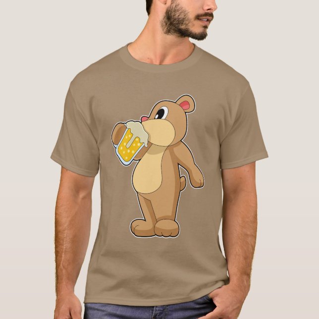 Camiseta Bear Beer (Anverso)