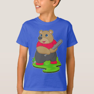 Camiseta Bear Béisbol