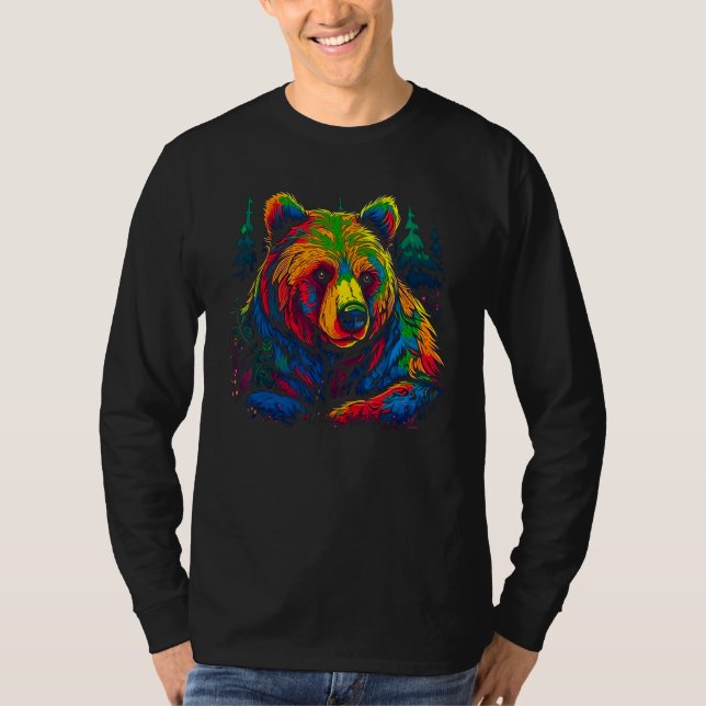 Camiseta Bear Black (Anverso)