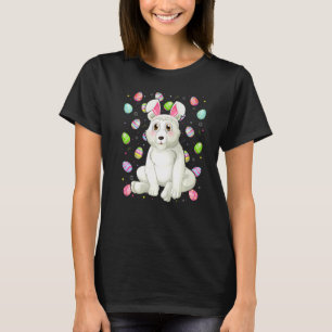 Camiseta Bear Bunny Easter Egg Funny Polar Bear Easter Sun