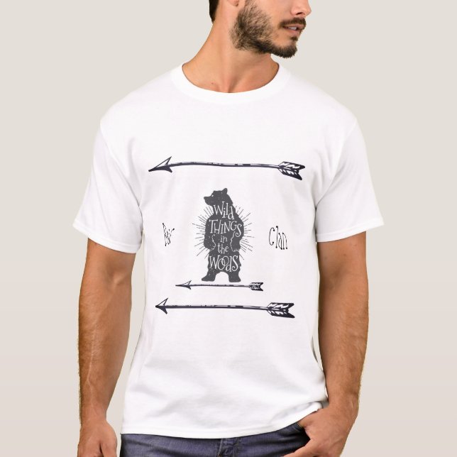 Camiseta Bear Clan Native American (Anverso)