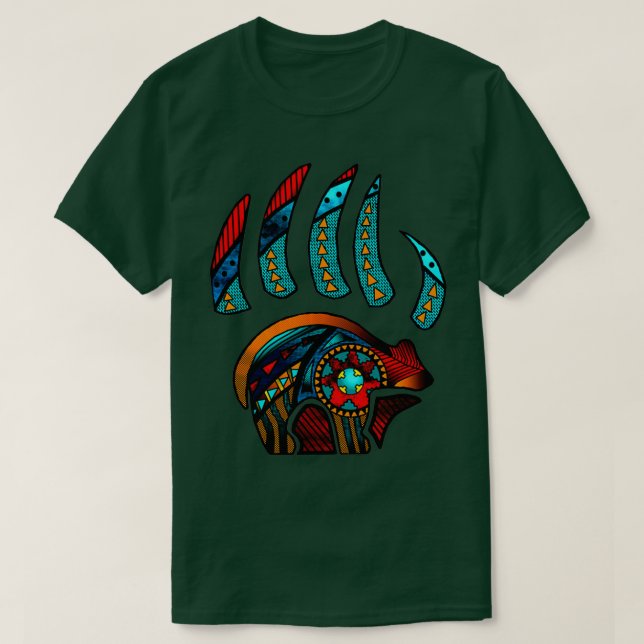 Camiseta Bear Claw (Diseño del anverso)