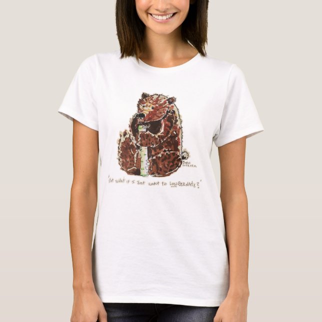 Camiseta Bear Contemplates Hibernation (Anverso)