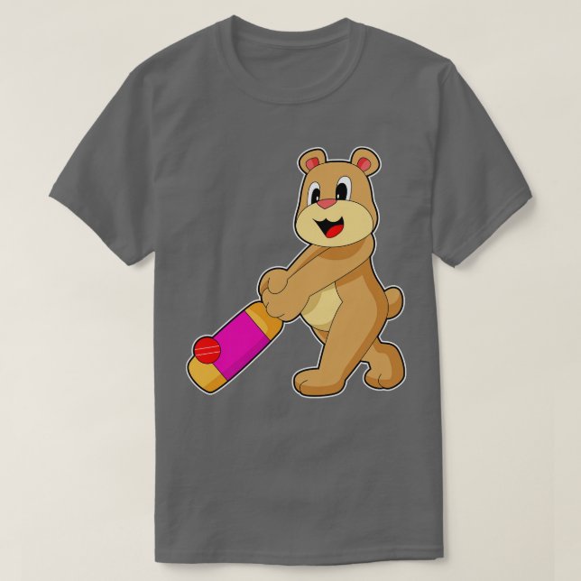Camiseta Bear Cricket (Diseño del anverso)