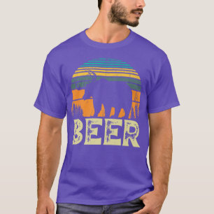 Camiseta Bear Deer Funny Beer Retro Vintage Premium