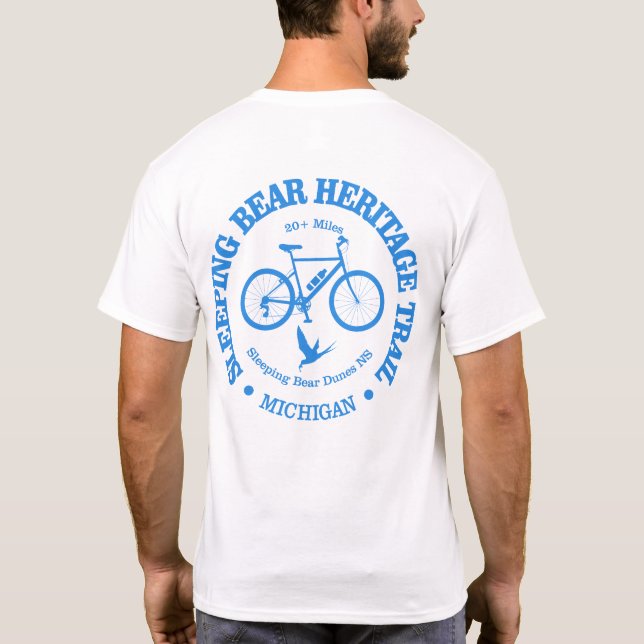Camiseta Bear durmiente HT (ciclismo) (Reverso)