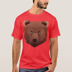 Camiseta Bear Face Forest Animals Zookeeper