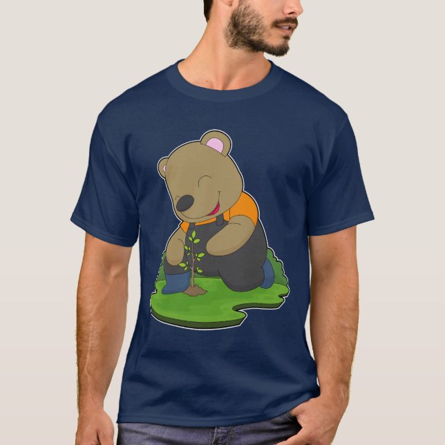 Camiseta Bear Farmer Seedling Farm (Anverso)