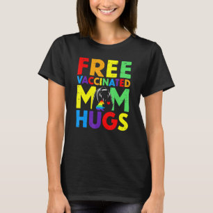 Camiseta Bear Free All Vaccined Mom Abrazos Orgulloso Ally 
