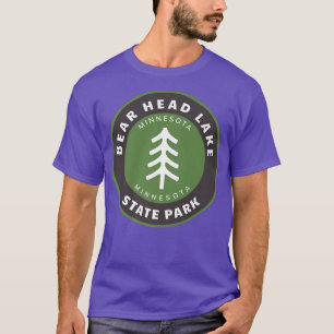 Camiseta Bear Head Lake State Park Minnesota MN Forest Tree