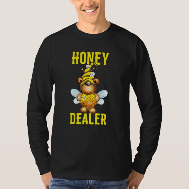 Camiseta Bear Honey Beekeeper Bebe Bumblebee Fun (Anverso)