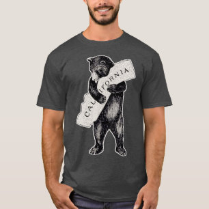 Camiseta Bear Hug I Love California ArtRetro Vintage Cali