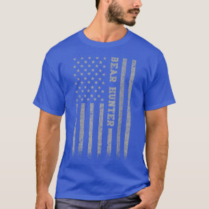 Camiseta Bear Hunter Bandera Americana 235