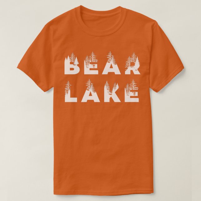 Camiseta Bear Lake Utah e Idaho Vacation Souvenir Premium (Diseño del anverso)