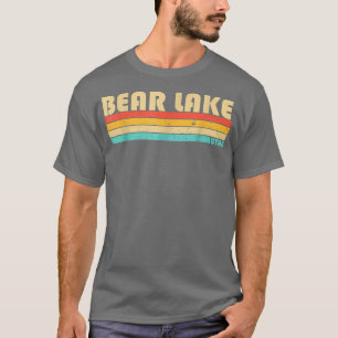 Camiseta BEAR LAKE UTAH Funny Fishing Camping Summer 