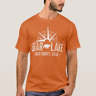 Camiseta Bear Lake Utah Mountain Skiking Ping Boat