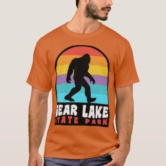 Camiseta Bear Lake Utah Retro Sunset