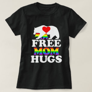 Camiseta Bear Mama Free Mom Hugs