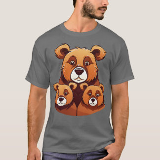 Camiseta Bear Mama Tío Papa Padres 2