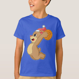 Camiseta Bear Navidades Baloncesto