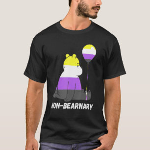 Camiseta Bear No binario Ballon Lgbtq Bandera No Bina