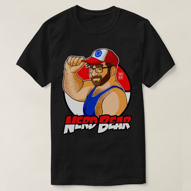 CAMISETA BEAR OSCURO OSCURO 2 (Diseño del anverso)
