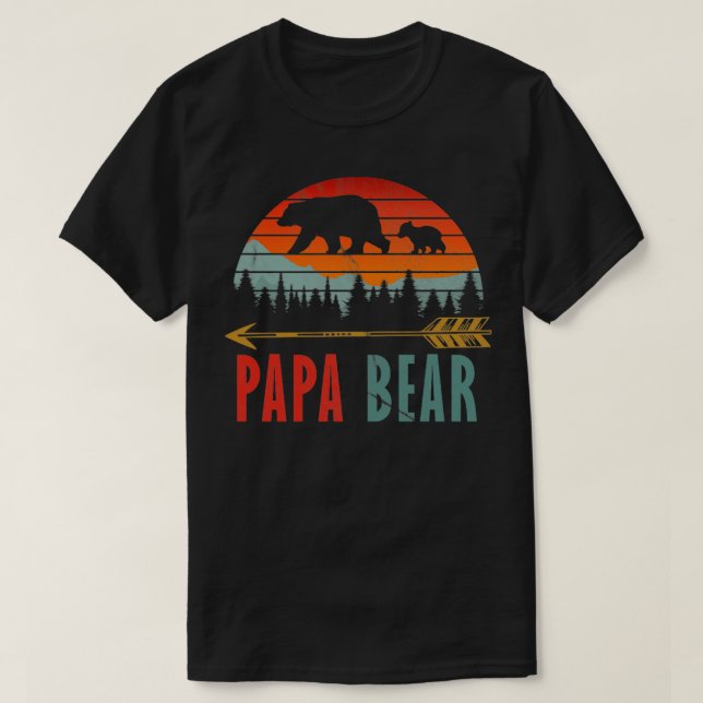 Camiseta Bear Papa (Diseño del anverso)
