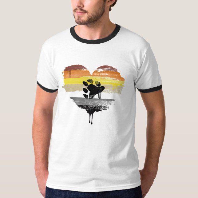Camiseta Bear Pride Heart (Anverso)