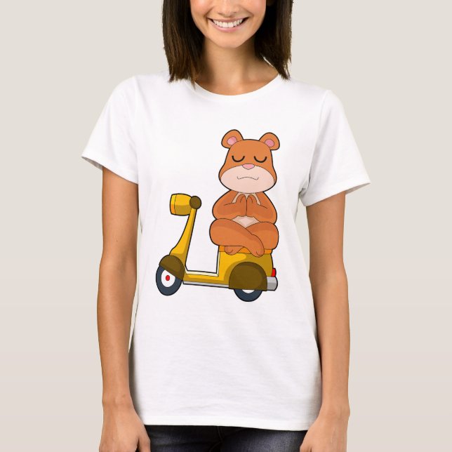 Camiseta Bear Scooter (Anverso)