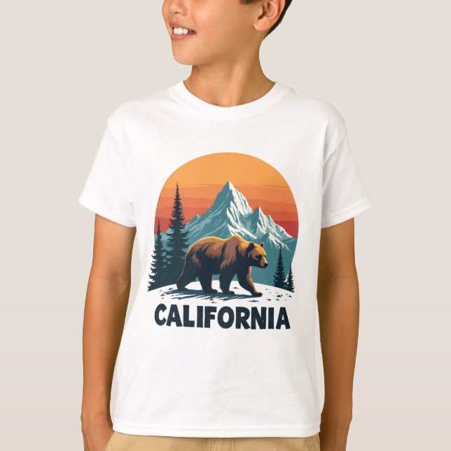 Camiseta Bear Sunset (Anverso)