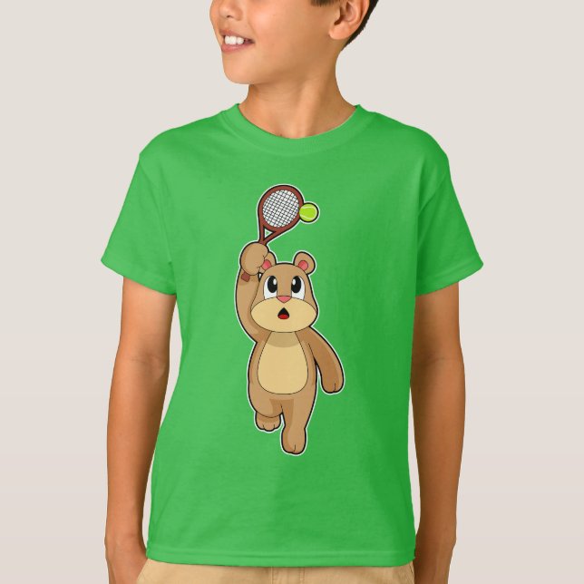 Camiseta Bear Tennis (Anverso)