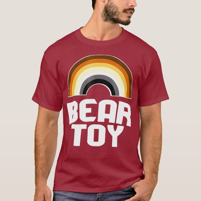Camiseta Bear Toy Rainbow Gay Bear Shirt (Anverso)