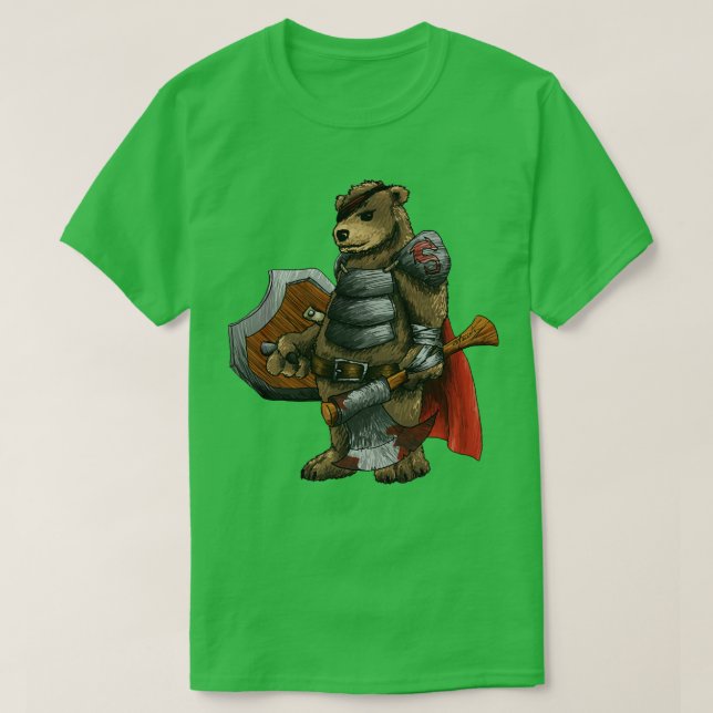 Camiseta Bear Warrior (Diseño del anverso)