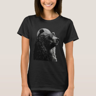 Camiseta Bear Wearing Sunglasses Wildlife Forest Bear Anima