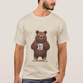 Camiseta Bear-y Best Dad Funny Bear T-Shirt