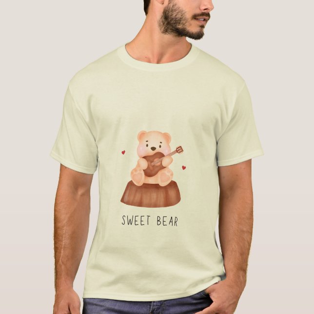 Camiseta Bear y Cute (Anverso)
