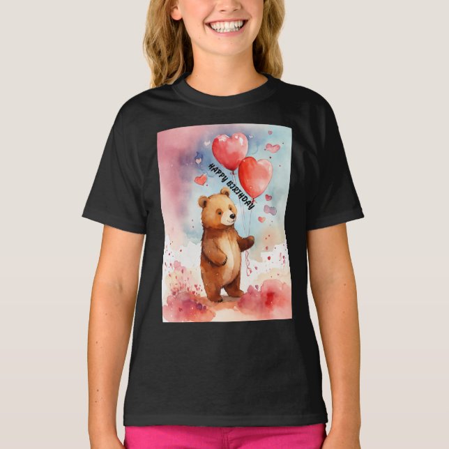 Camiseta Bear-y Happy Birthday Tee (Anverso)