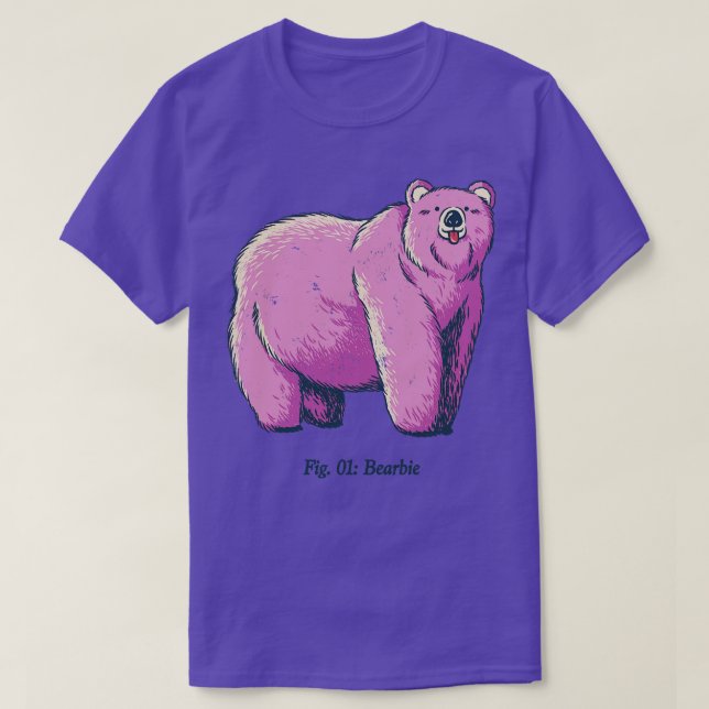 Camiseta Bearbie Pink Bear (Diseño del anverso)