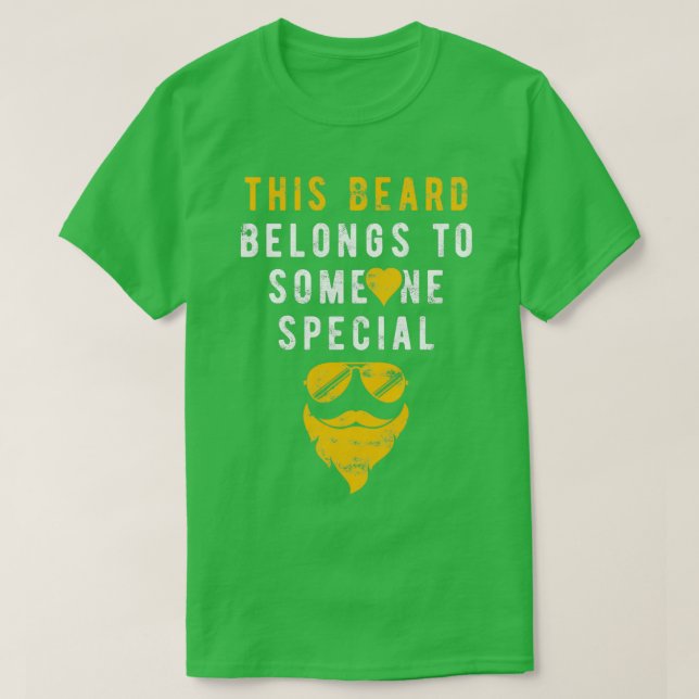 Camiseta Beard Beard Beard Bearer Gift Beard 57 (Diseño del anverso)
