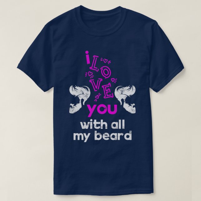 Camiseta Beard Beard Beard Bearer Gift Beard Classic TShirt (Diseño del anverso)
