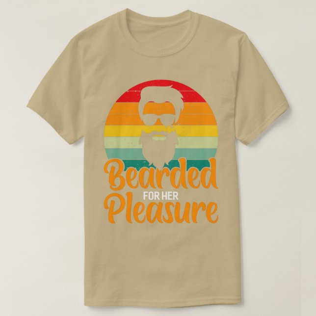 Camiseta Beard Bearded Collie Mustache Facial Hair Gift 1 (Diseño del anverso)