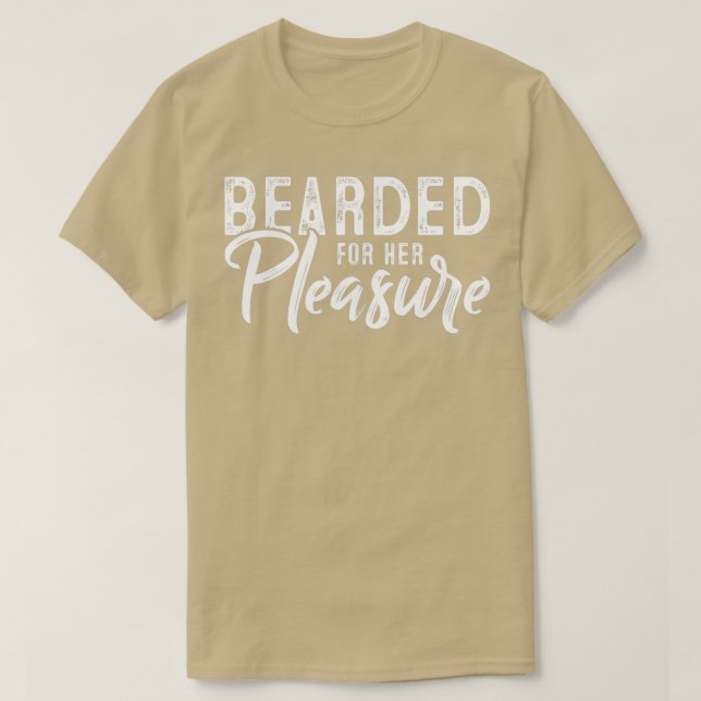 Camiseta Beard Bearded Collie Mustache Facial Hair Gift 13 (Diseño del anverso)
