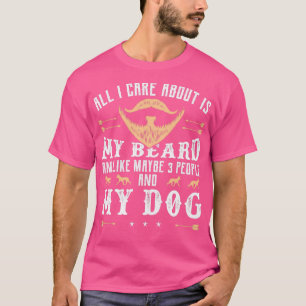 Camiseta Beard Bearded Collie Mustache Facial Hair Gift 24