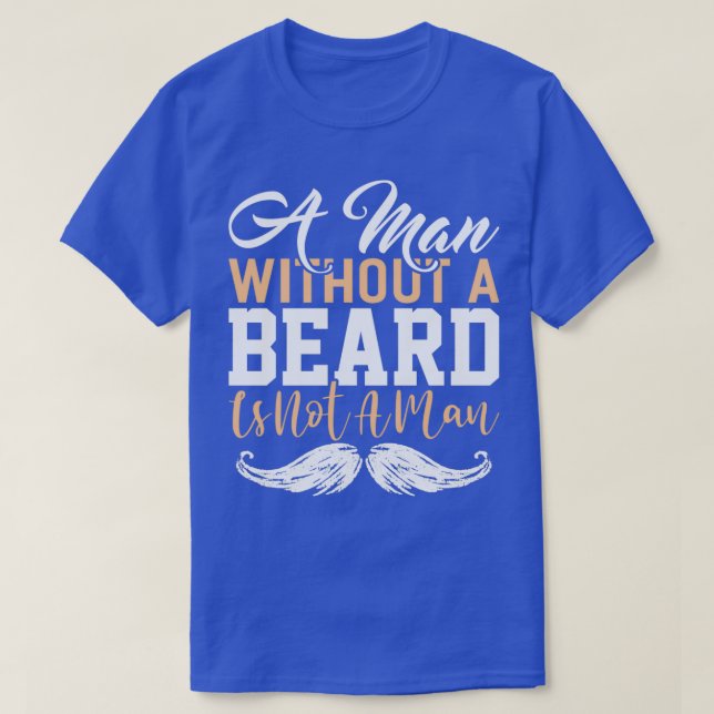 Camiseta Beard Bearded Collie Mustache Facial Hair Gift 9 (Diseño del anverso)