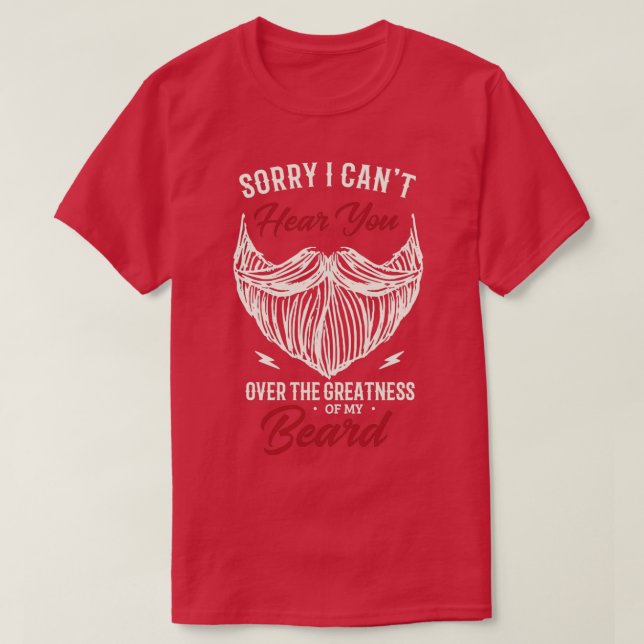 Camiseta Beard Bearded Men Beards Gift 3 (Diseño del anverso)
