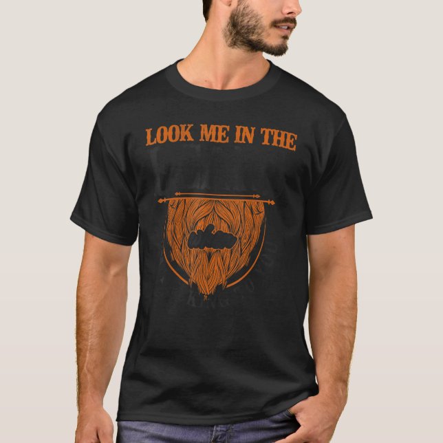 Camiseta Beard Beart Man Ginger Beard Mírame En El Bé (Anverso)