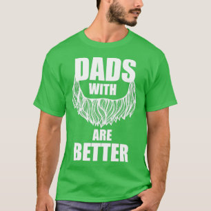 Camiseta Beard Dad Fatherx27s Día Padre hipster regalo dive